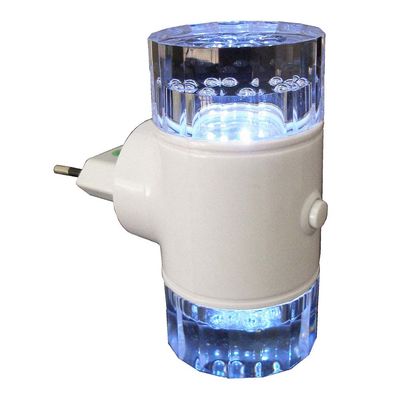 Arandela-mini-de-plastico-de-tomada-com-6-LEDs-18W-azul-Key-West