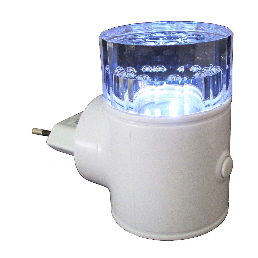 Arandela-mini-de-plastico-de-tomada-com-3-LEDs-9W-azul-Key-West