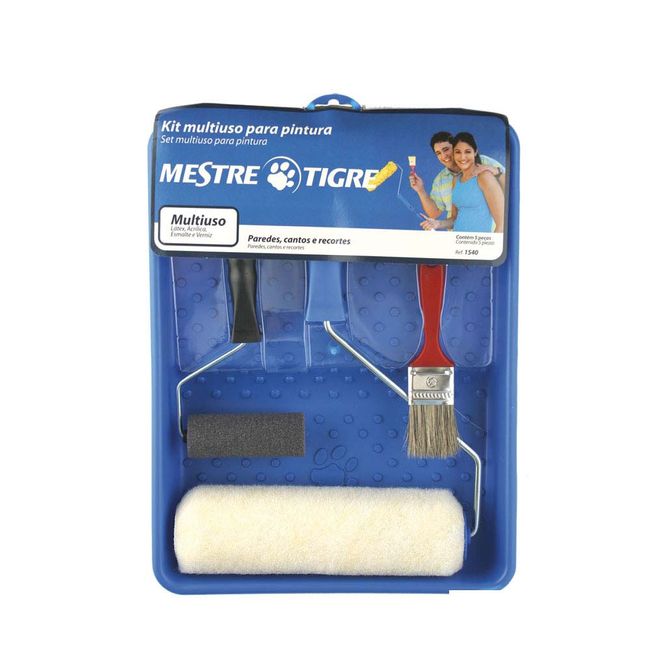 Kit-para-pintura-de-paredes-com-4-pecas-Azul-Tigre