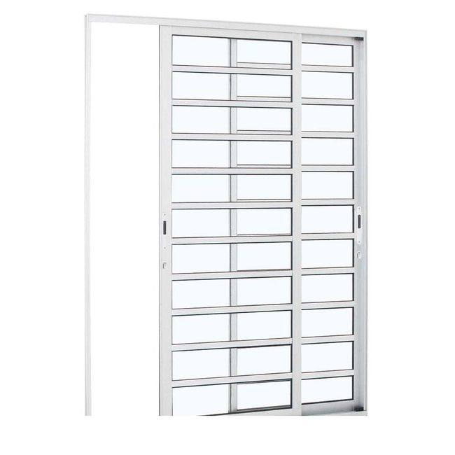 Porta-de-correr-2-folhas-Alumifort-216x160x92cm-acetinada-Sasazaki
