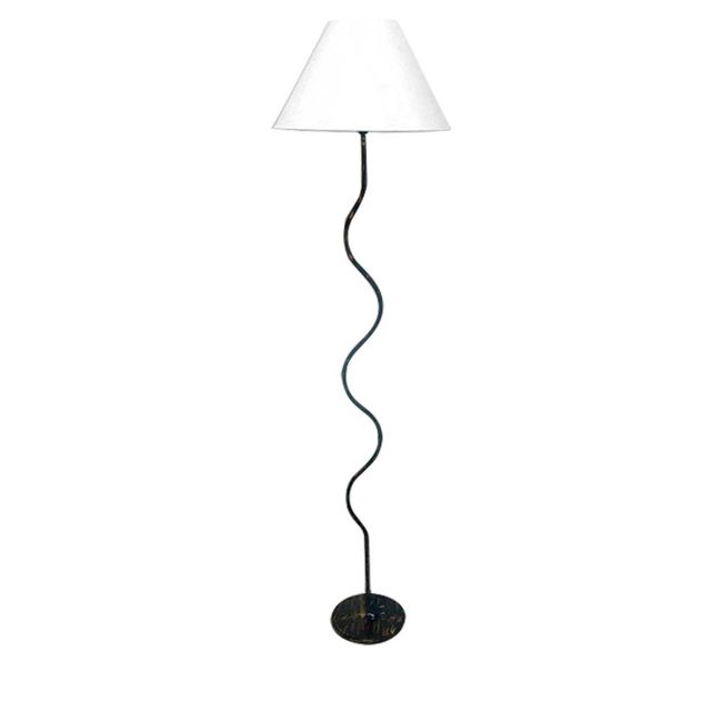 Abajur-com-cupula-TNT-40W-preto-e-dourado-Ricci