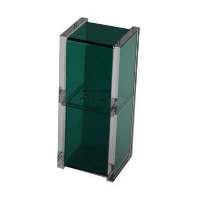 Porta-escova-de-dente-quadrada-com-tampa-verde-Formacril