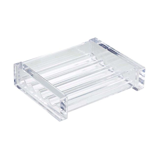 Saboneteira-acrilica-para-bancada-quadrada-cristal-Formacril