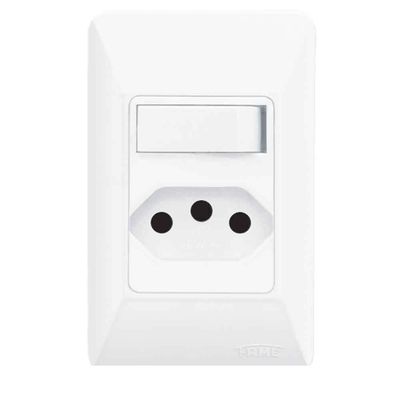 Interruptor-simples-com-tomada-10A-250V-Fame
