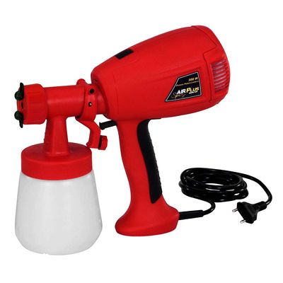 Pistola-pulverizadora-Air-Plus-Spray-300W-127V-vermelha-Schulz