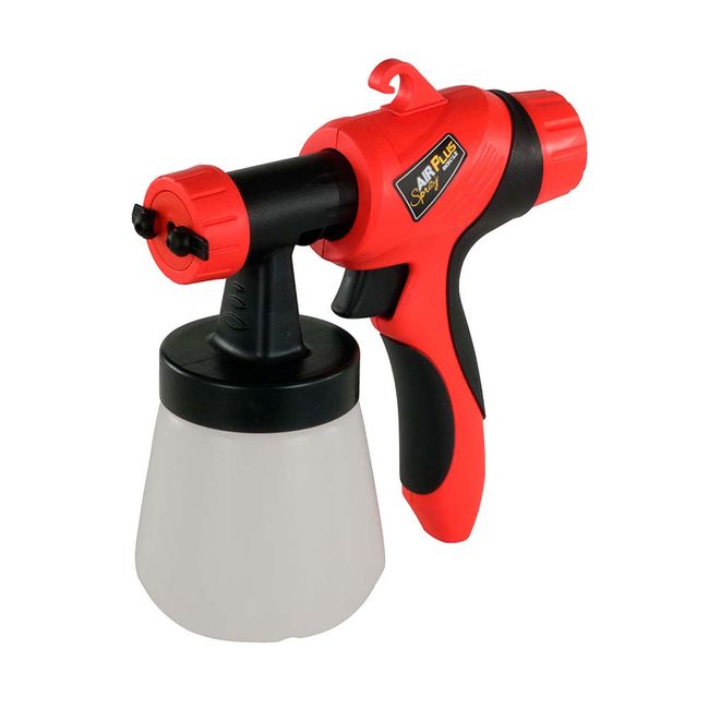 Pistola-frontal-pulverizadora-Air-Plus-Spray-350W-vermelha-Schulz
