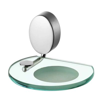 Saboneteira-cromada-para-parede-com-vidro-Loren-Round-2010-C60-cinza-Lorezentti