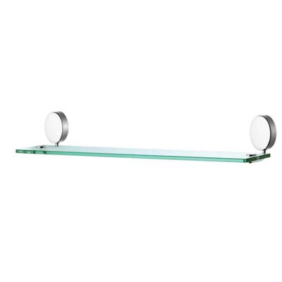 Prateleira-cromada-Loren-Round-2030-C60-cinza-Lorezentti