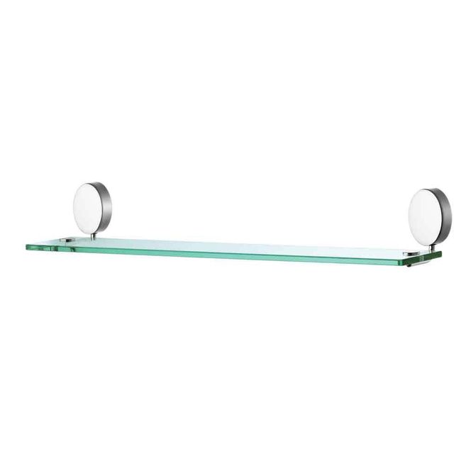 Prateleira-cromada-Loren-Round-2030-C60-cinza-Lorezentti