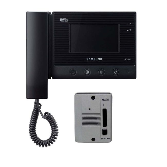 Video-porteiro-colorido-LCD-43--com-campainha-externa-Samsung