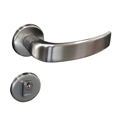 Fechadura-externa-de-aco-zamac-Victoria-com-roseta-cromada-acetinada-Pado