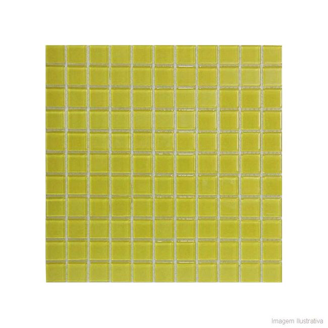 Pastilha-de-vidro-245x245cm-placa-30x30cm-amarela-Crystalcor
