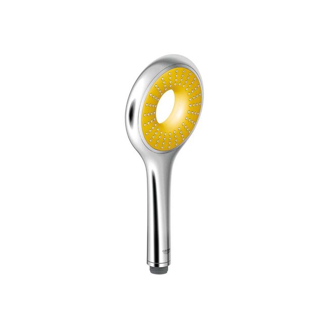 Ducha-manual-1-Jato-cromado-com-amarelo-Vitalio-Loop-Grohe
