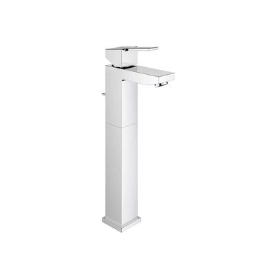 Monocomando-para-lavatorio-BauMetric-com-bica-alta-e-pop-up-cromado-Grohe