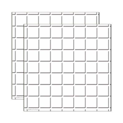 Pastilha-de-vidro-Maxi-Grid-Lux-322x322cm-white-5-pecas-Portinari