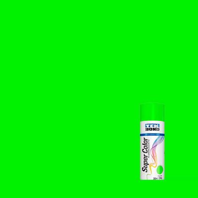 Tinta-spray-fluorescente-Super-Color-verde-350ml-Tekbond