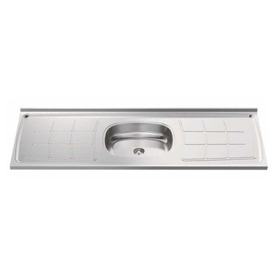 Pia-de-inox-Bali-150x53cm-com-cuba-sem-valvula-GhelPlus