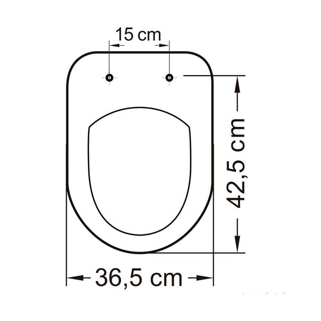 Assento sanitário soft close Riviera Evolution branco Tupan