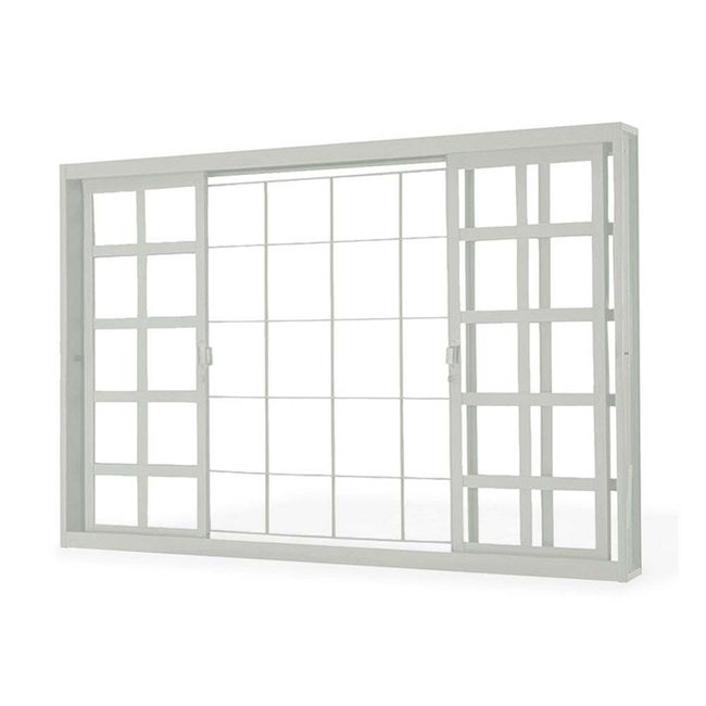 Janela-de-correr-4-folhas-Facilita-100x200x12cm-grade-fecho-Lucasa