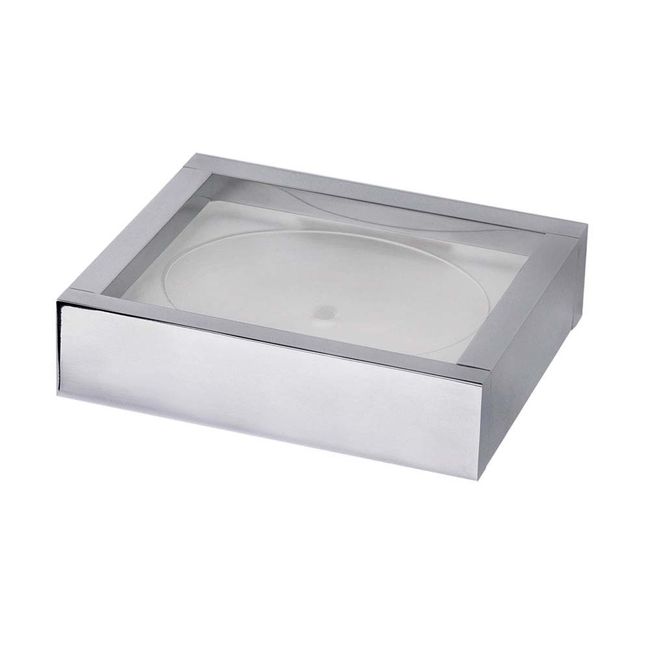 Saboneteira-cromada-para-parede-com-vidro-Flaunt-Perflex