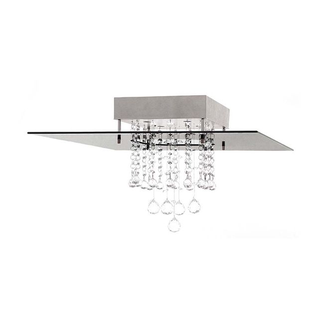 Plafon-quadrado-para-4-lampadas-E27-Crystal-branco-Auremar