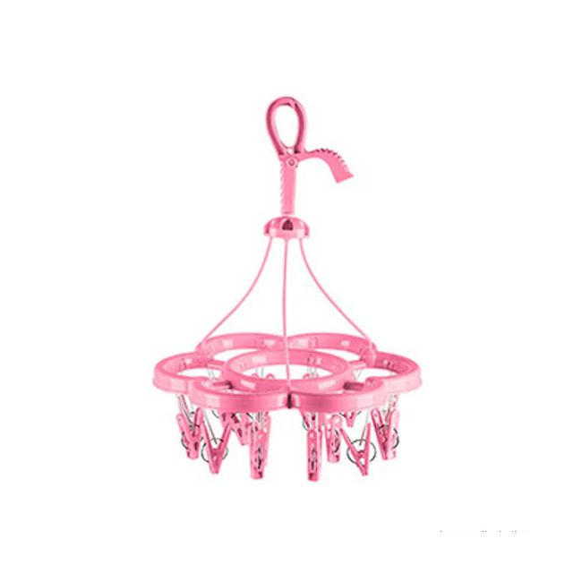 Mini-varal-plastico-com-16-pregadores-rosa-Sanremo