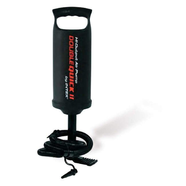 Bomba-de-ar-manual-Double-Quick-media-preta-Intex