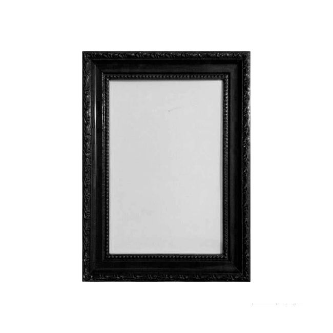 Porta-retrato-15x21cm-Queem-preto-brilhante-Infinity