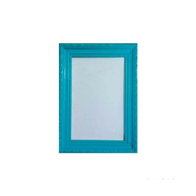 Porta-retrato-13x18cm-Queem-azul-turquesa-brilhante-Infinity