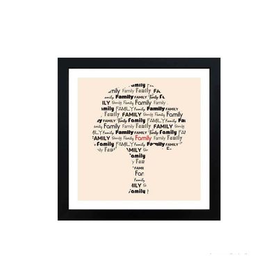 Quadro-decorativo-Family-33x33cm-preto-Infinity