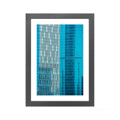 Quadro-decorativo-Vibrante-Blue-II-28x38cm-cinza-Infinity