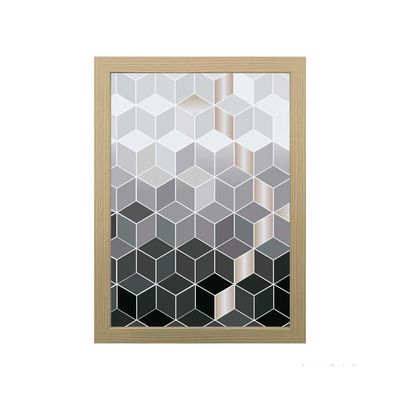 Quadro-decorativo-Geometrico-28x38cm-zebrano-Infinity