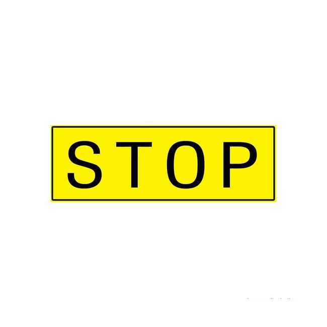 Placa-decorativa-Stop-10x30cm-Infinity