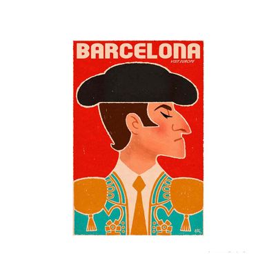 Placa-decorativa-Barcelona-20x30cm-Infinity