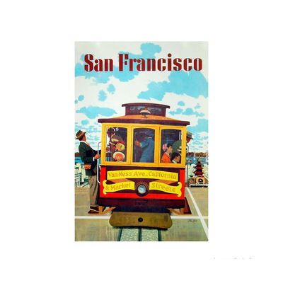 Placa-decorativa-San-Francisco-20x30cm-Infinity