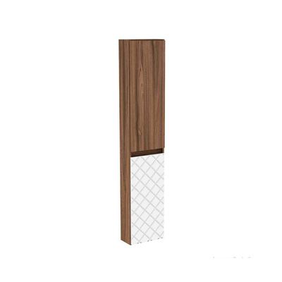 Armario-modular-para-banheiro-Monaco-135x30cm-terracota-e-branco-Darabas