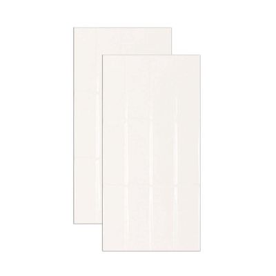 Revestimento-de-parede-Gap-brilhante-retificado-30x60cm-white-Portobello