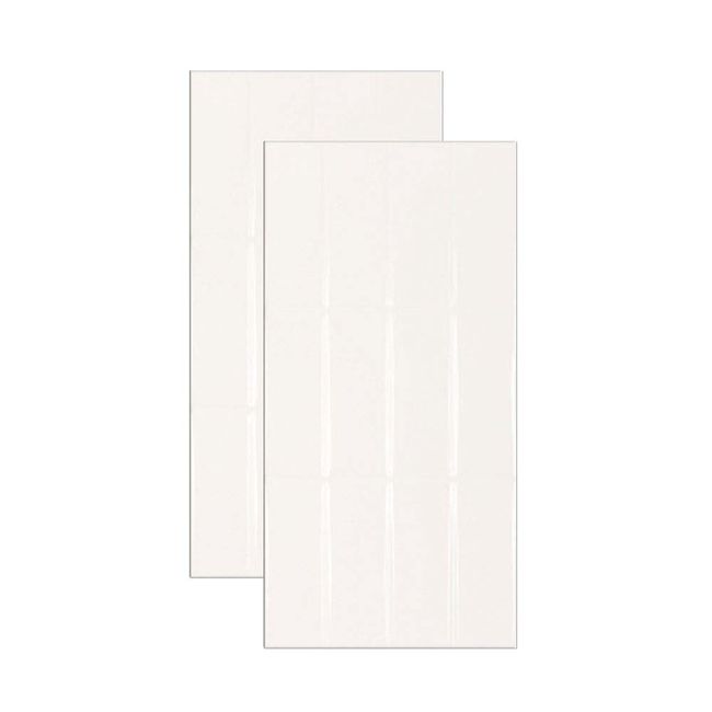 Revestimento-de-parede-Gap-brilhante-retificado-30x60cm-white-Portobello