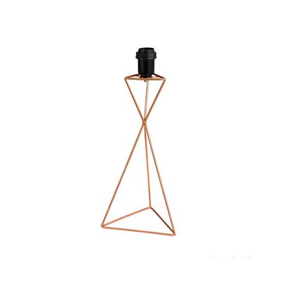 Base-para-abajur-triangular-36cm-cobre-LS-Ilumina