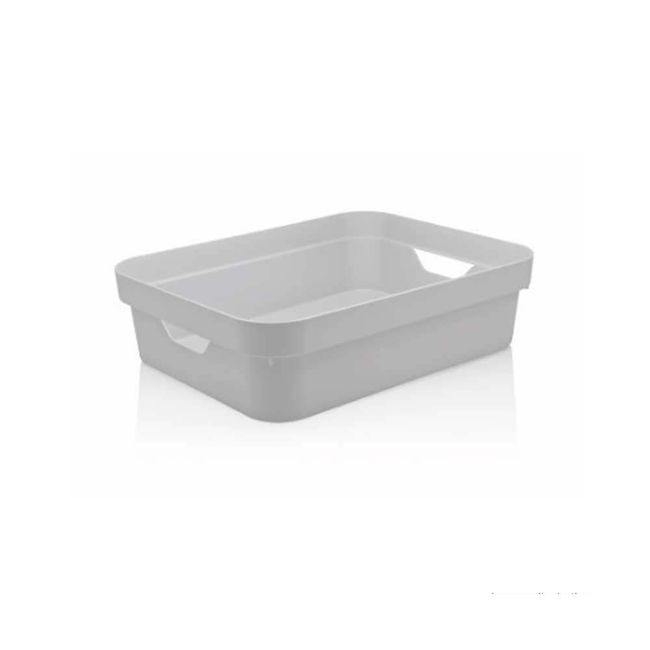 Caixa-organizadora-Cube-48L-pequena-baixa-branco-OU