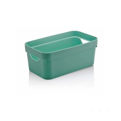 Caixa-organizadora-Cube-53L-pequena-verde-menta-OU