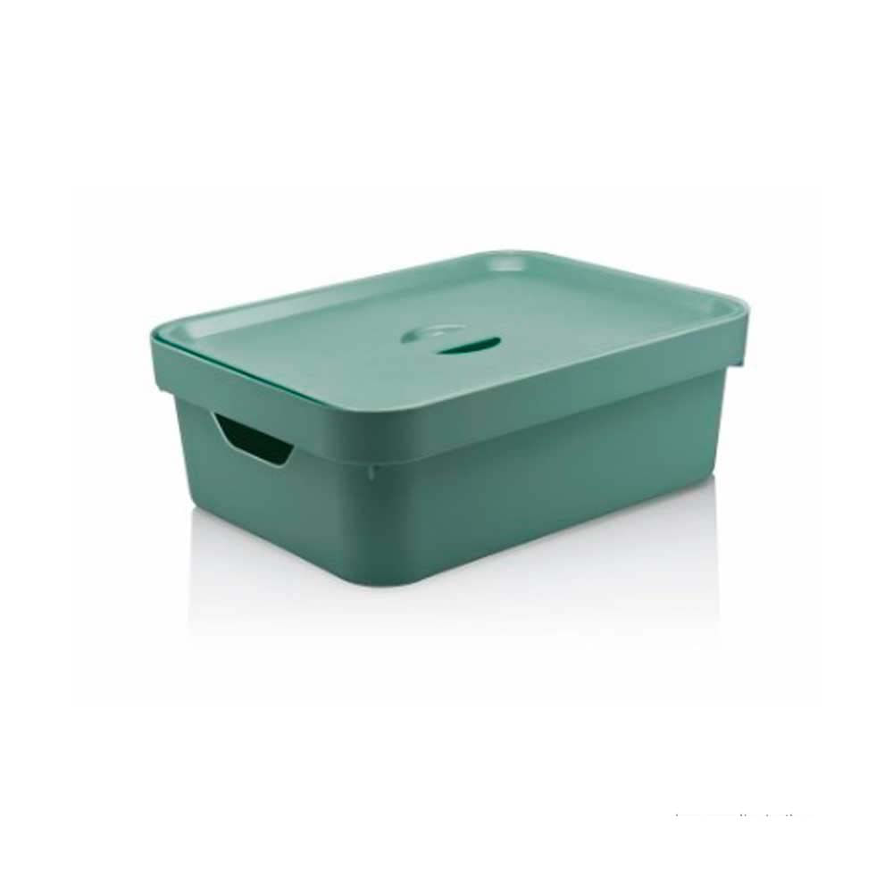 Caixa-organizadora-Cube-105L-media-com-tampa-verde-menta-OU