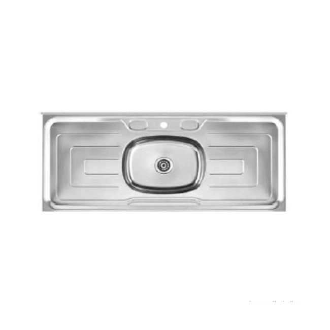 Pia-de-inox-Bella-120x53x13cm-com-furo-Franke