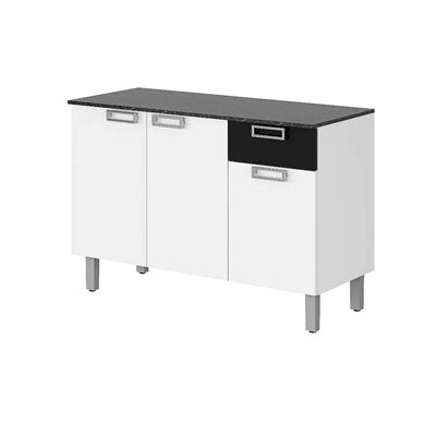 Gabinete-de-cozinha-Amora-105cm-com-tampo-branco-e-preto-Itatiaia