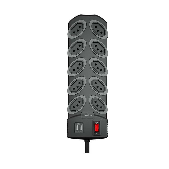 Filtro-de-linha-Circuit-Breaker-10-tomadas-2P-T-10A-250V-com-usb-DN1799-Daneva