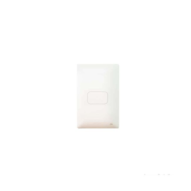 Interruptor One Touch 4x2 PAD simples branco ON