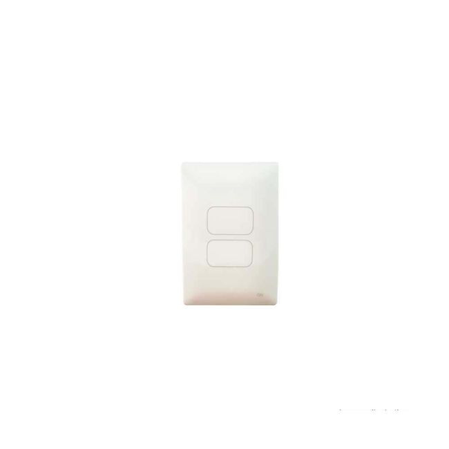 Interruptor-One-Touch-4x2-PAD-simples-duplo-branco-ON