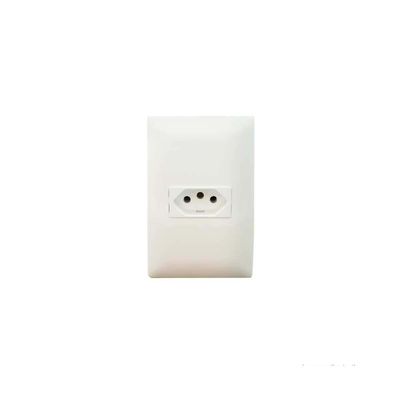 Placa-4x2-tomada-10A-branca-ON