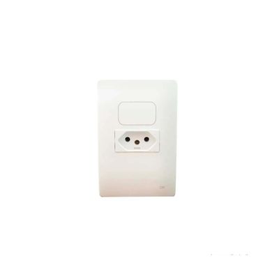Interruptor-One-Touch-4x2-PAD-paralelo---tomada-20A-branco-ON