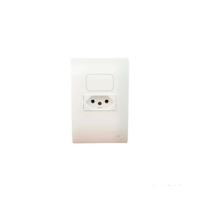 Interruptor-One-Touch-4x2-PAD-paralelo---tomada-20A-branco-ON